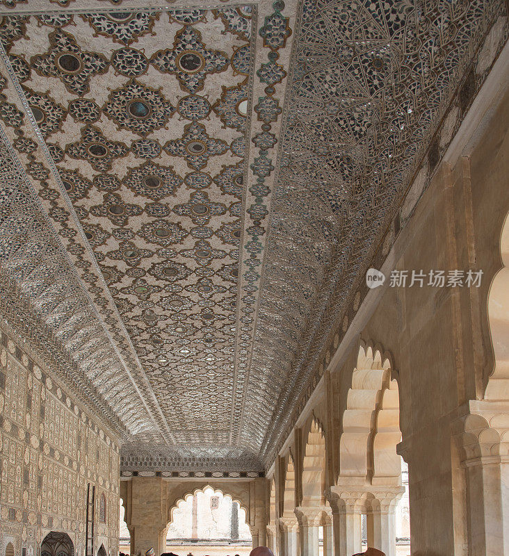 斋浦尔Amer Fort Mirror Hall